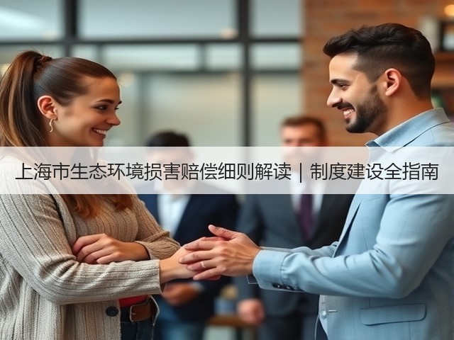 上海市生态环境损害赔偿细则解读｜制度建设全指南(图1)