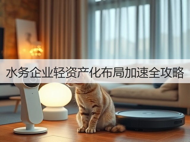 水务企业轻资产化布局加速全攻略(图1)