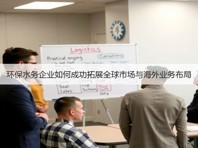 环保水务企业如何成功拓展全球市场与海外业务布局(图3)