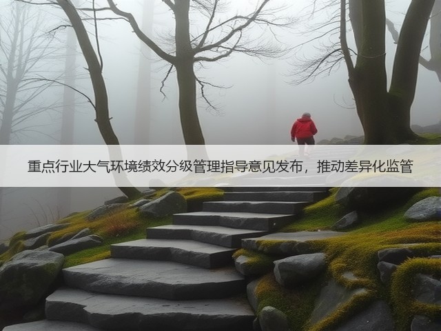 重点行业大气环境绩效分级管理指导意见发布，推动差异化监管(图1)