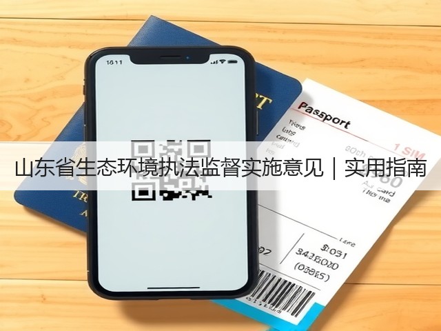 山东省生态环境执法监督实施意见｜实用指南(图1)