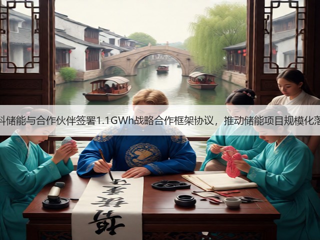 晶科储能与合作伙伴签署1.1GWh战略合作框架协议，推动储能项目规模化落地(图3)