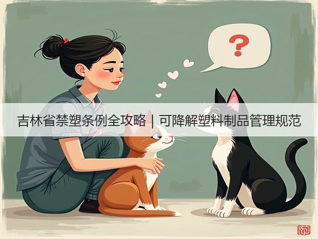 吉林省禁塑条例全攻略｜可降解塑料制品管理规范(图1)