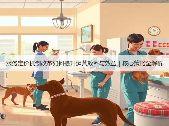 水务定价机制改革如何提升运营效率与效益｜核心策略全解析(图1)