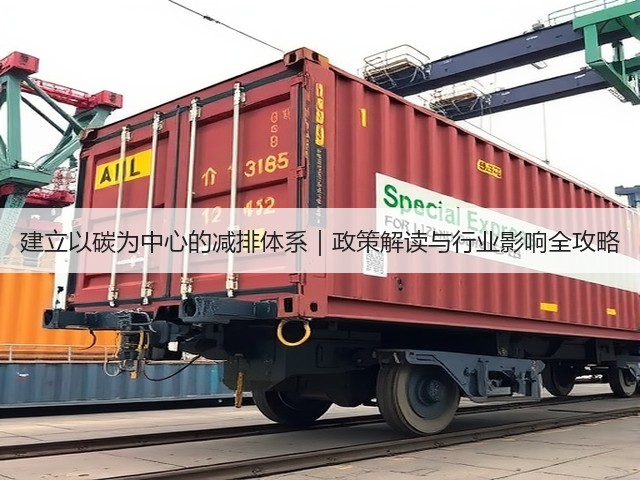 建立以碳为中心的减排体系｜政策解读与行业影响全攻略(图1)