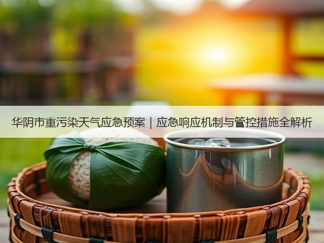 华阴市重污染天气应急预案｜应急响应机制与管控措施全解析(图3)