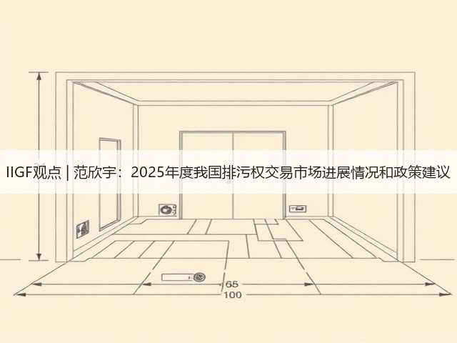 IIGF观点 | 范欣宇：2025年度我国排污权交易市场进展情况和政策建议(图2)