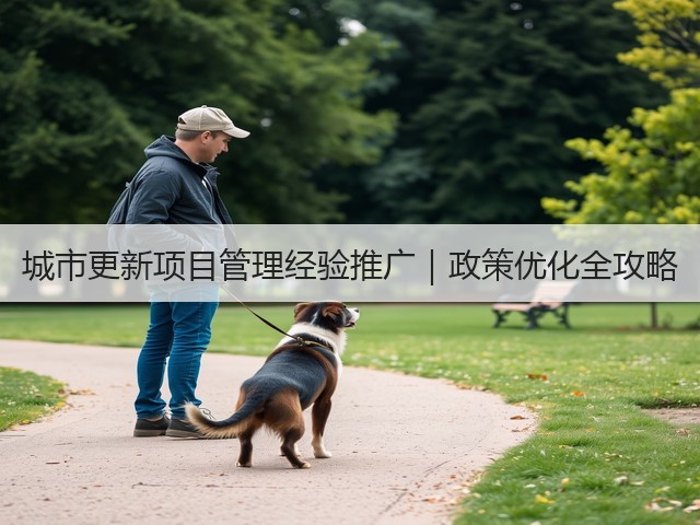 城市更新项目管理经验推广｜政策优化全攻略(图3)