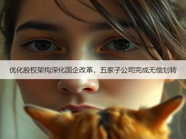 优化股权架构深化国企改革，五家子公司完成无偿划转(图3)
