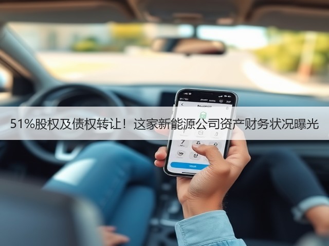 51%股权及债权转让！这家新能源公司资产财务状况曝光(图1)
