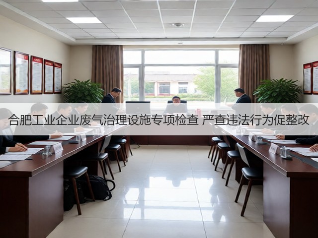 合肥工业企业废气治理设施专项检查 严查违法行为促整改(图1) 合肥工业企业废气治理设施专项检查 严查违法行为促整改(图1)