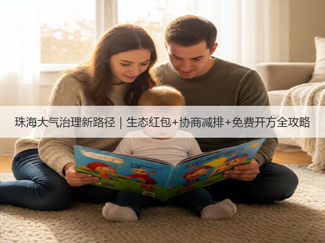 珠海大气治理新路径｜生态红包+协商减排+免费开方全攻略(图3)