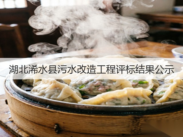 湖北浠水县污水改造工程评标结果公示(图1)