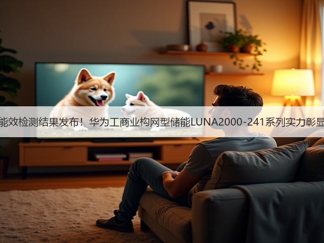 能效检测结果发布！华为工商业构网型储能LUNA2000-241系列实力彰显(图1)