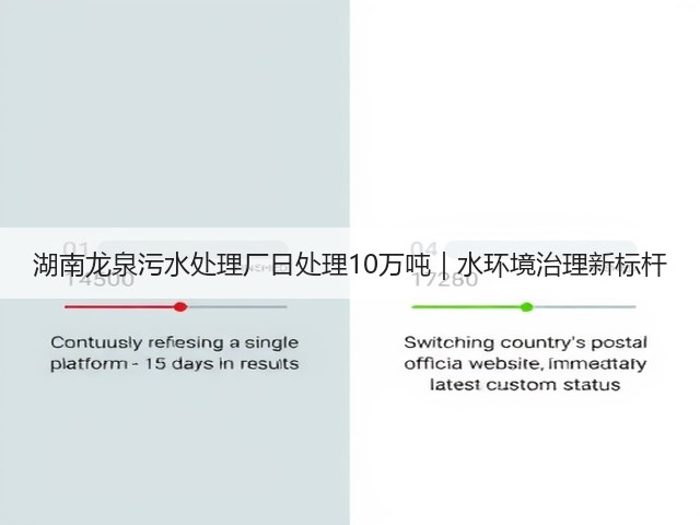 湖南龙泉污水处理厂日处理10万吨｜水环境治理新标杆(图2)