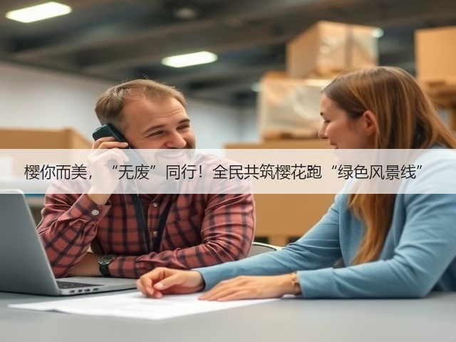 樱你而美，“无废”同行！全民共筑樱花跑“绿色风景线”(图1)