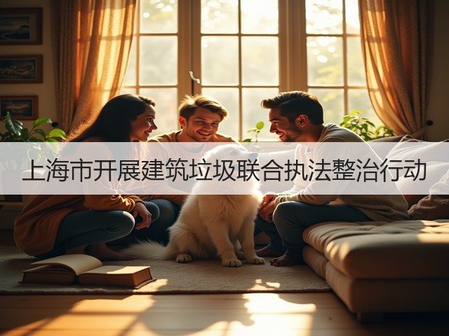 上海市开展建筑垃圾联合执法整治行动(图3)