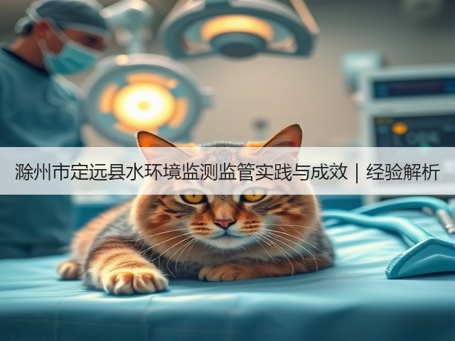 滁州市定远县水环境监测监管实践与成效｜经验解析(图1)