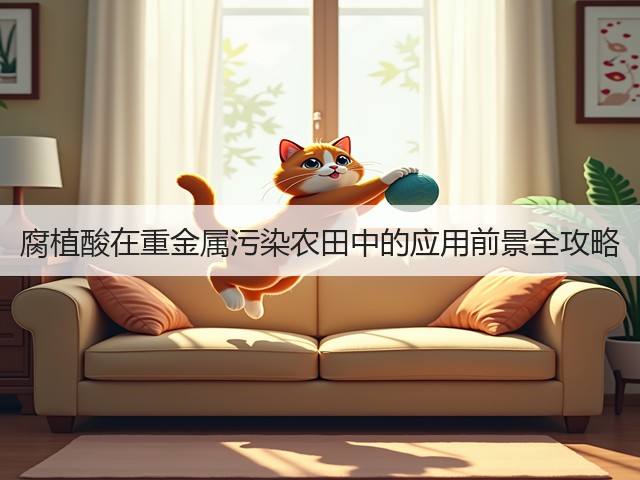 腐植酸在重金属污染农田中的应用前景全攻略(图1) 腐植酸在重金属污染农田中的应用前景全攻略(图1)