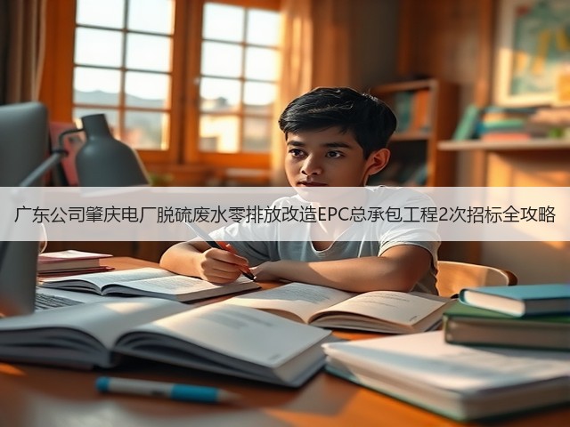 广东公司肇庆电厂脱硫废水零排放改造EPC总承包工程2次招标全攻略(图1) 广东公司肇庆电厂脱硫废水零排放改造EPC总承包工程2次招标全攻略(图1)