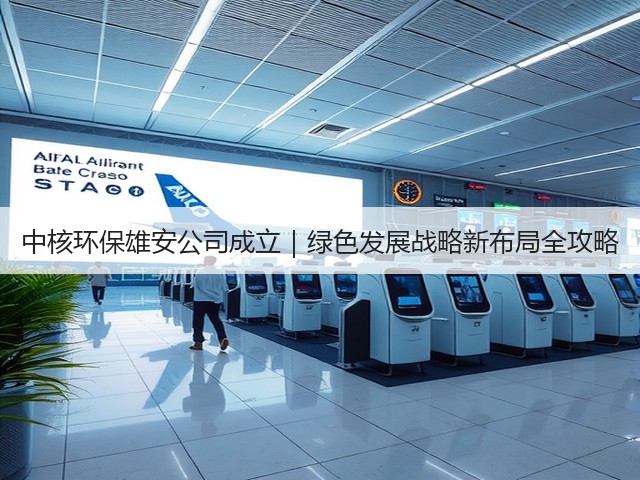 中核环保雄安公司成立｜绿色发展战略新布局全攻略(图1)