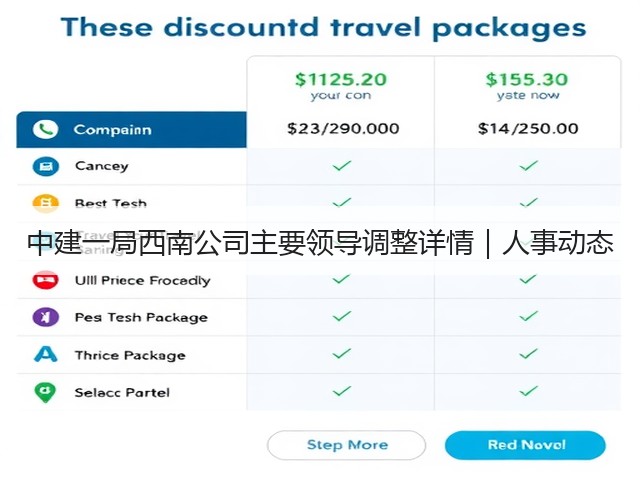 中建一局西南公司主要领导调整详情｜人事动态(图3)