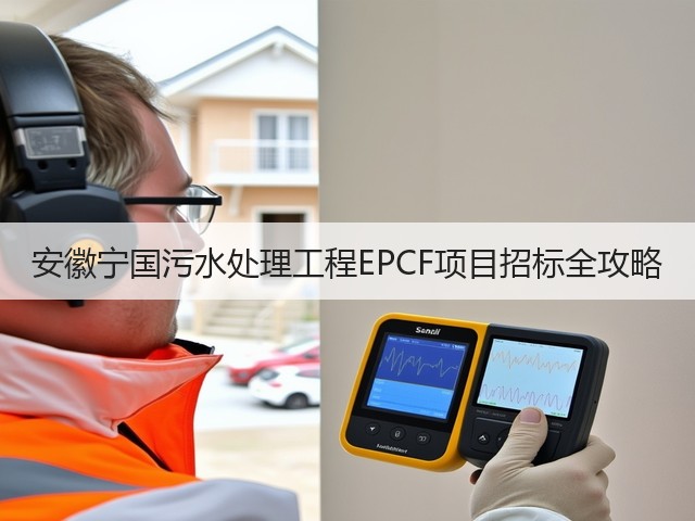 安徽宁国污水处理工程EPCF项目招标全攻略(图3)