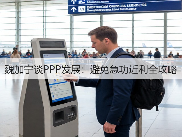 魏加宁谈PPP发展：避免急功近利全攻略(图3)
