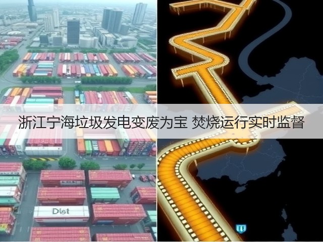 浙江宁海垃圾发电变废为宝 焚烧运行实时监督(图2)