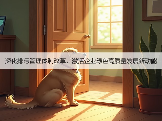 深化排污管理体制改革,激活企业绿色高质量发展新动能(图3) 深化排污管理体制改革,激活企业绿色高质量发展新动能(图3)