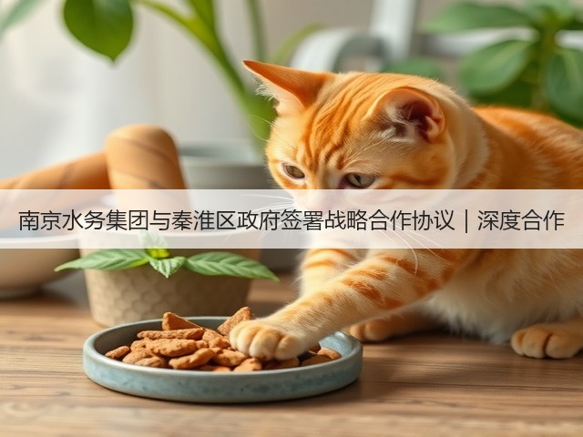南京水务集团与秦淮区政府签署战略合作协议｜深度合作(图1)