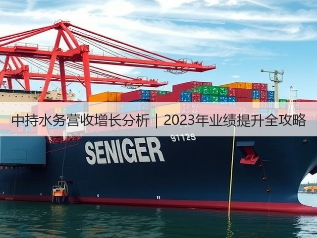 中持水务营收增长分析｜2023年业绩提升全攻略(图1)