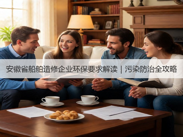 安徽省船舶造修企业环保要求解读｜污染防治全攻略(图1)