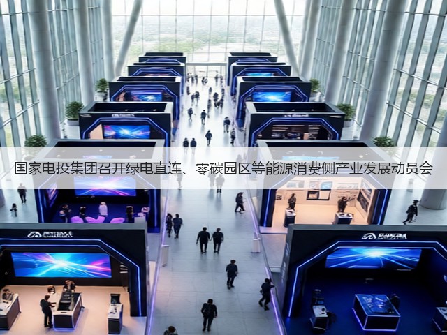 国家电投集团召开绿电直连、零碳园区等能源消费侧产业发展动员会(图2)
