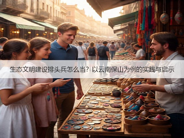 生态文明建设排头兵怎么当？以云南保山为例的实践与启示(图3)