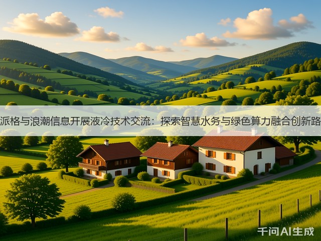 威派格与浪潮信息开展液冷技术交流：探索智慧水务与绿色算力融合创新路径(图3)