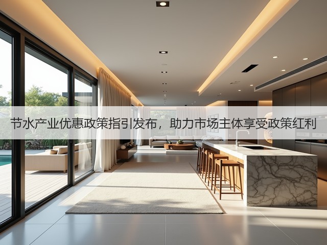 节水产业优惠政策指引发布,助力市场主体享受政策红利(图3) 节水产业优惠政策指引发布,助力市场主体享受政策红利(图3)