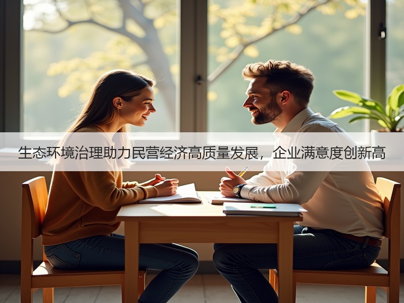 生态环境治理助力民营经济高质量发展，企业满意度创新高