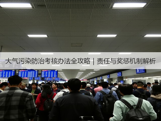 大气污染防治考核办法全攻略｜责任与奖惩机制解析(图1)