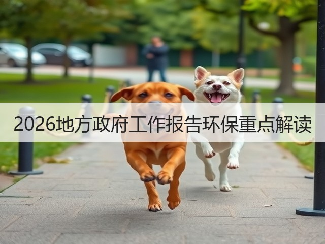 2026地方政府工作报告环保重点解读(图3)