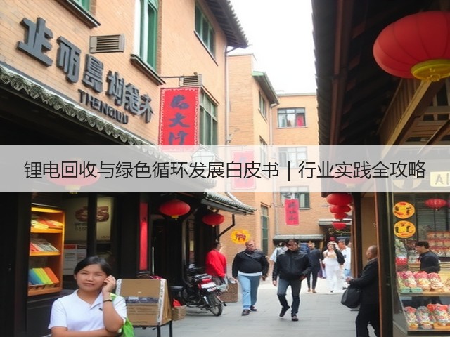 锂电回收与绿色循环发展白皮书｜行业实践全攻略(图1)