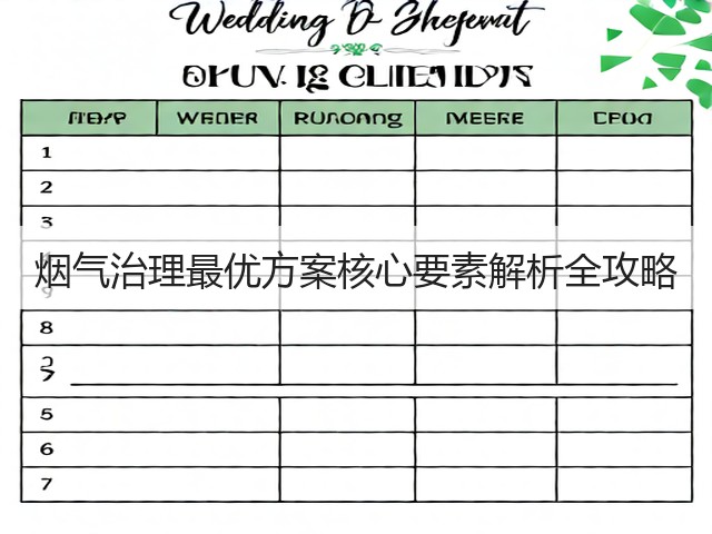 烟气治理最优方案核心要素解析全攻略(图3)