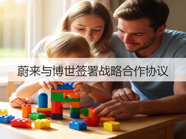 蔚来与博世签署战略合作协议(图2)