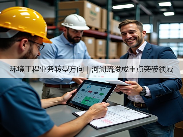 环境工程业务转型方向｜河湖疏浚成重点突破领域(图3)
