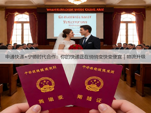 申通快递×宁德时代合作:你的快递正在悄悄变快变便宜|物流升级(图1) 申通快递×宁德时代合作:你的快递正在悄悄变快变便宜|物流升级(图1)