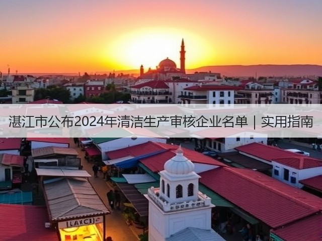 湛江市公布2024年清洁生产审核企业名单｜实用指南(图3)