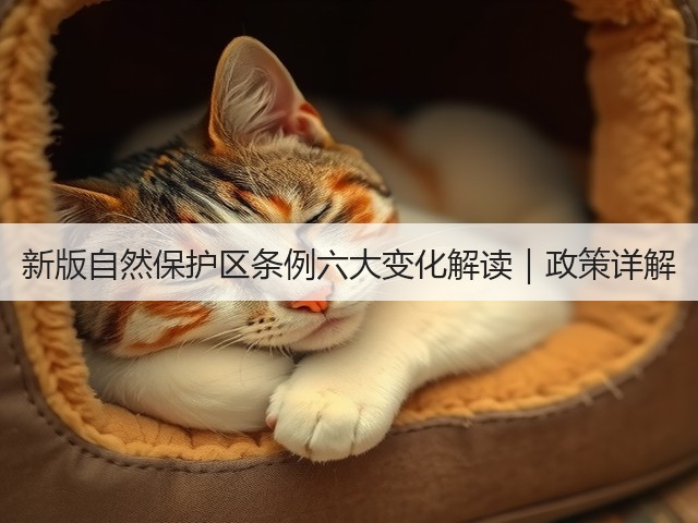 新版自然保护区条例六大变化解读|政策详解(图3) 新版自然保护区条例六大变化解读|政策详解(图3)