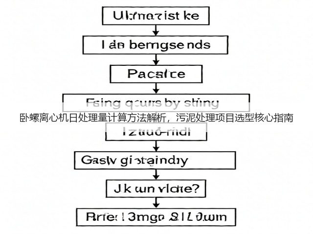 卧螺离心机日处理量计算方法解析，污泥处理项目选型核心指南(图3)