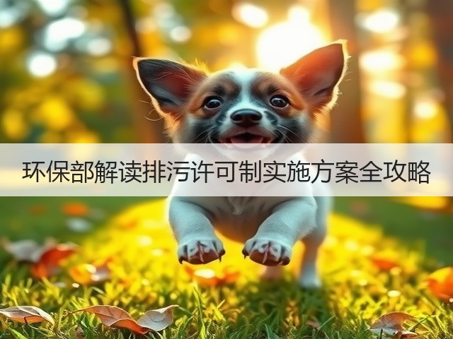 环保部解读排污许可制实施方案全攻略(图1) 环保部解读排污许可制实施方案全攻略(图1)
