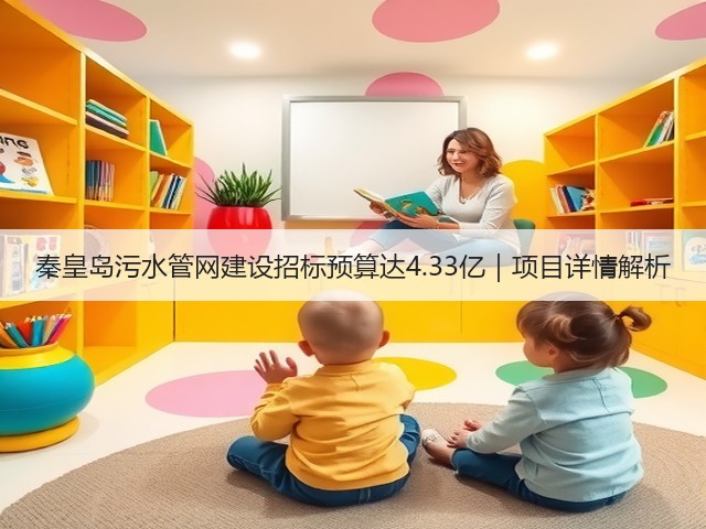 秦皇岛污水管网建设招标预算达4.33亿｜项目详情解析(图1)